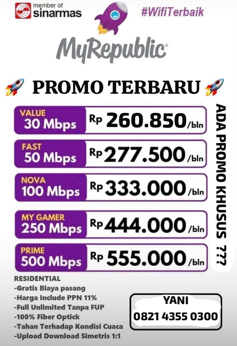 Paket Internet MyRepublic