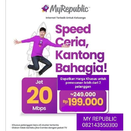 Paket Internet MyRepublic Best Seller